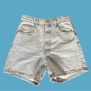 Light Blue Denim Shorts
